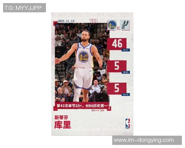 库里以37岁304天的年龄创下连续8场得分超过25分的历史纪录